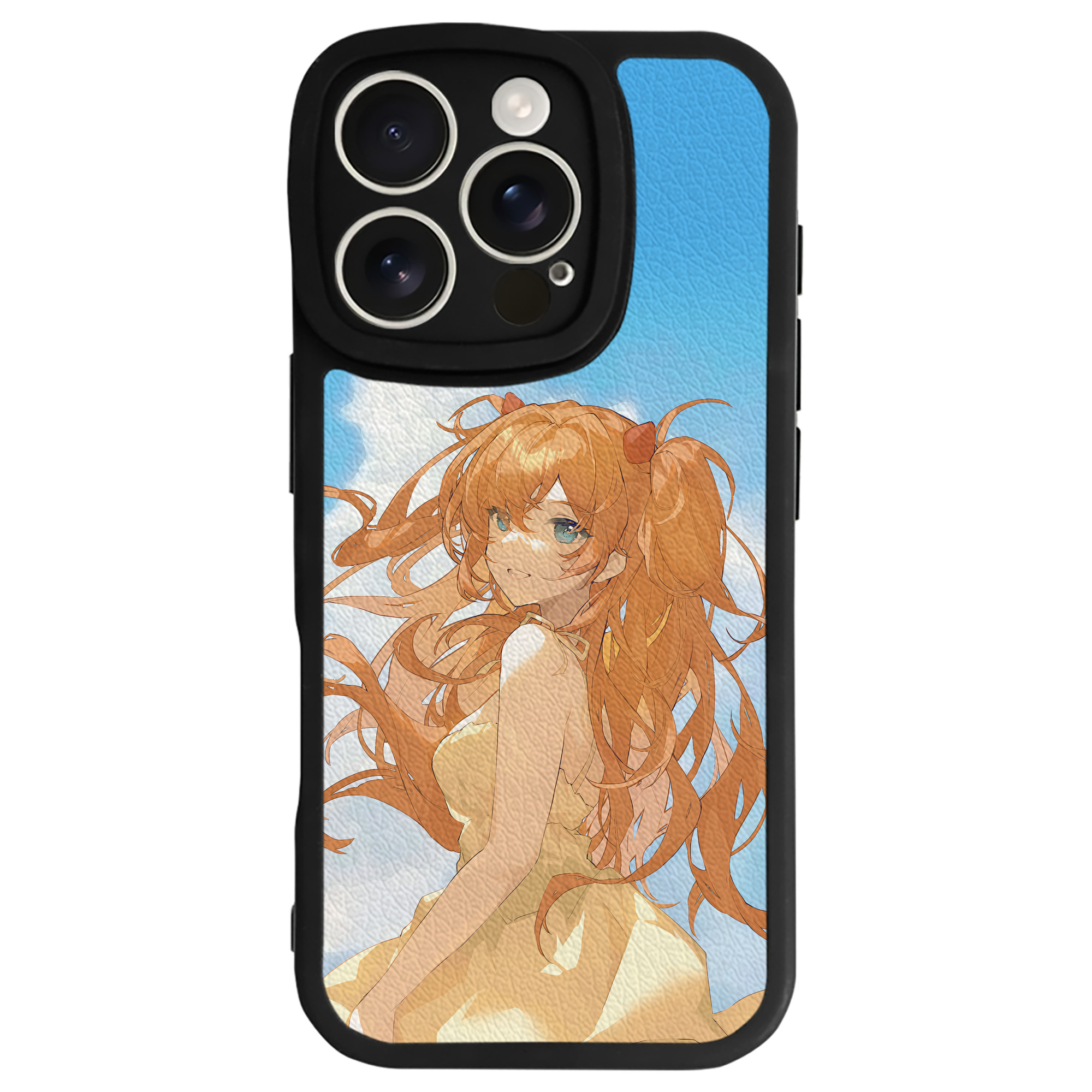 （画像用） EVA 新世紀エヴァンゲリオン 【iPhone 16シリーズ対応】シリコンスマホケース（レザー調） 材質：シリコン